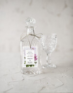 Zawieszki na butelki botaniczne podróżnicze  zawieszki ślubne na butelki, botaniczne dowolne teksty0