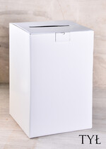 Pudełko na koperty  Papierowe dopasowane do zaproszeń  ślubne pudełko na koperty, papierowa kopertówka, papierowe pudełko na koperty grafika dopasowana do dowolnego wzoru, biała kopertówka1