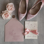 Zaproszenia ślubne Minimalistyczne Minimalistyczne Zaproszenia ślubne Romantyczne Zaproszenie na Ślub róże 2