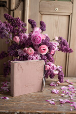 Albumy ślubne Pudełka na zdjęcia  album na zdjęcia   pamiątka ślubna welurowy album piękny album ślubny9