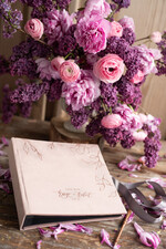 Albumy ślubne Pudełka na zdjęcia  album na zdjęcia   pamiątka ślubna welurowy album piękny album ślubny4