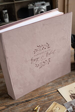 Albumy ślubne Pudełka na zdjęcia  album na zdjęcia  duży album ślubny wybierz kolor kartek welurowy album2