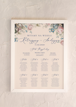 Plany stołów Plakaty Special Line plansza powitanie gości i plan stołów w jednym0