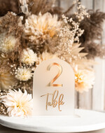 Numery na stół Akryl numerki na stół weselny, akrylowe numery na stół weselny, złoty numerek na stoły weselne, numeracja stolow na weselu, eleganckie numerek na stol weselny7