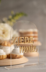 Numery na stół Akryl numery na stoły weselne, akryl2