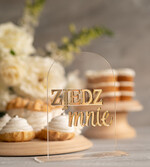 Numery na stół Akryl numery na stoły weselne, akryl7