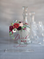 Numery na stół Akryl numerek na stół weselny eleganckie najpiękniejsze przezroczysty akryl1