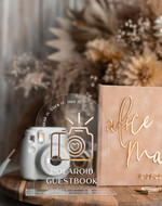 Księgi wpisów gości welurowe welurowa księga na wesele, pamiątkowa księga wpisów gości i na zdjęcia, księga na fotki z instaxa i fotobudki, welurowa księga ze złotymi napisami 3