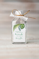 Podziękowania dla Gości Weselnych Butelki podziękowania od pary młodej na ślubie  buteleczki na alkohol  1