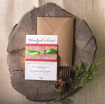 Kartki świąteczne z logo firmy natural biznesowe kartki świąteczne z Twoim logo, ręcznie robione0