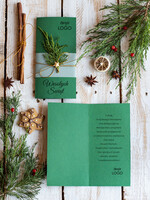 Kartki świąteczne z logo firmy natural kartki świąteczne z logo twojej firmy, ręcznie robione1