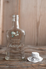 Podziękowania dla Gości Weselnych Butelki kształty nadruk UV podziekowania dla gosci weselnych, piękna kacówka podziękowanie0