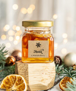 Prezenty oferta dla Firm kawa  herbata miód Miody na Prezenty na Boże Narodzenie dla klientów, bożonarodzeniowy prezent biznesowy dla firm herbata i miód, paczki na święta dla pracowników, upominek biznesowy box swiąteczny zestaw z logo 6