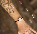 prezenty dla niej bransoletki szczęścia  Bransoletka drewniana znak zodiaku Super Pomysłna Prezent dla dziewczyny Drewniana Bransoletka Upominek dla córki0