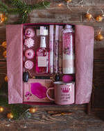 prezenty dla niej zestawy kosmetyczne  gadżet pomysł na święta dla koleżanki, zestaw kosmetyków do kąpieli3