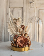 Prezenty dla Babci i Dziadka Prezenty dla Babci prezent na dzień babci kompozycja kwiatowa, kwiaty w szklanej kopule, pomysł na prezent dla babci, Szklana kopuła dekoracja suszone kwiaty, Suszone Kwiaty W Szkle12