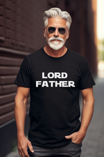 Prezenty dla Taty dzien ojca zestawy dla Taty pomysł na prezent z okazji dnia Ojca bawełniana koszulka LORD FATHER, tematyczne prezenty dla Taty na urodziny, fajne nie drogie prezenty dla Taty0