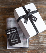 Prezenty dla Taty dzien ojca zestawy dla Taty dzień Ojca pomysł na prezent box prezentowy dla Taty satynowa mucha i spinki do mankietu 4