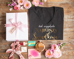 wieczór Panieński zestawy podziekowania na wieczór panieński Koszulka z Napisem na Wieczór Panieński T-shirt w zestawie Box prezentowy na panieński  Najlepsza świdkowa2