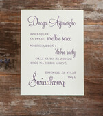 Prezenty dla świadków podziękowania dla świadkowej Podziękowania dla świadkowej Zestaw Kosmetyczny Naturalne Spa podziękowanie za Świadkowanie6