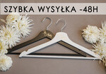 Prezenty dla Młodej Pary  drewniane wieszaki Pomysłowy prezent na ślub dla Młodej Pary biały wieszak na suknię ślubną , wieszaki ślubne0