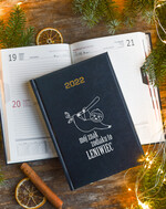 prezenty dla niej kalendarze romantyczny prezent dla żony na święta Terminarz dzienny - Kalendarz z nadrukiem na okladce - Twoj nadruk0