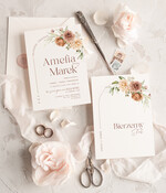 Zaproszenia ślubne Proste i Nowoczesne  zaproszenia ślubne z kwiatami, rustykalne zaproszenia na ślub, eleganckie zaproszenia slubne, delikatne proste zaproszenia slubne nowoczesne zaproszenia ślubne0