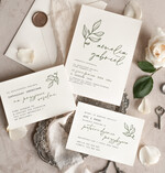 Zaproszenia ślubne Proste i Nowoczesne  nowoczesne zaproszenia ślubne, rustykalne zaproszenia na ślub, eleganckie zaproszenia slubne, delikatne proste zaproszenia slubne proste zaproszenia ślubne1