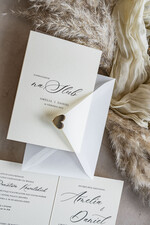 Zaproszenia ślubne Proste i Nowoczesne  proste zaproszenia ślubne, minimalistyczne zaproszenia na ślub i wesele, delikatne zaproszenia slubne, proste wzory zaproszeń ślubnych, składane zaproszenia ślubne2