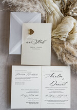 Zaproszenia ślubne Proste i Nowoczesne  proste zaproszenia ślubne, minimalistyczne zaproszenia na ślub i wesele, delikatne zaproszenia slubne, proste wzory zaproszeń ślubnych, składane zaproszenia ślubne4