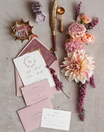 Zaproszenia ślubne Wydzierane Brzegi wydzierane zaproszenia ślubne z wrzosem, eleganckie zaproszenia na ślub z wrzosem, delikatne zaproszenia slubne, naturalne zaproszenia slubne z wrzosem11