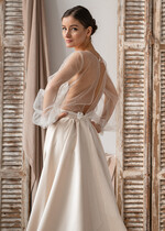 Panna Młoda Bolerka bolerka, narzutki, sweterki eleganckie bolerko ślubne z koronką, koronkowe bolerko do sukni ślubnej, delikatne bolerko ślubne, koronkowa narzutka ślubne, bolerko z koronki 16