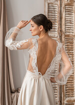 Panna Młoda Bolerka bolerka, narzutki, sweterki śliczne bolerko ślubne z koronką, koronkowe bolerko do sukni ślubnej, delikatne bolerko ślubne, koronkowa narzutka ślubne, bolerko z koronki na ślub latem 4