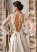 Panna Młoda Bolerka bolerka, narzutki, sweterki śliczne bolerko ślubne z koronką, koronkowe bolerko do sukni ślubnej, delikatne bolerko ślubne, koronkowa narzutka ślubne, bolerko z koronki na ślub latem 9