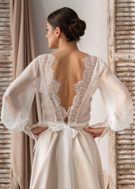 Panna Młoda Bolerka bolerka, narzutki, sweterki bolerko na letni ślub odkryte plecy, koronkowe bolerko do sukni ślubnej, delikatne bolerko ślubne, koronkowa narzutka ślubne 16