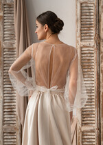 Panna Młoda Bolerka bolerka, narzutki, sweterki śliczne bolerko ślubne z koronką, koronkowe bolerko do sukni ślubnej, delikatne bolerko ślubne, koronkowa narzutka ślubne 9