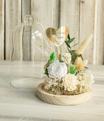 Prezenty dla Mamy kwiaty flowerboxy prezent na dzień Mamy, prezent dla mamy flowerbox z suszonych kwiatów, suszone kwiaty w szkle, pomysł na prezent z okazji dnia mamy2