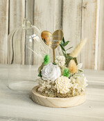 Prezenty dla Mamy kwiaty flowerboxy prezent na dzień Mamy, prezent dla mamy flowerbox z suszonych kwiatów, suszone kwiaty w szkle, pomysł na prezent z okazji dnia mamy1