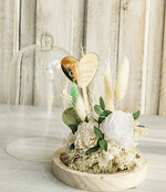 Prezenty dla Mamy kwiaty flowerboxy prezent na dzień Mamy, prezent dla mamy flowerbox z suszonych kwiatów, suszone kwiaty w szkle, pomysł na prezent z okazji dnia mamy2