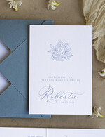 Zaproszenia na Komunię dla Chłopca chłopiec niebieskie personalizowane zaproszenia Komunijne proste zaproszenie na komunię dla chłopca zaproszenia na komunię ze sznurkiem zaproszenia na komunię świetą 3