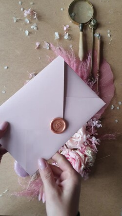 Zaproszenia ślubne Minimalistyczne Minimalistyczne Zaproszenia ślubne Romantyczne Zaproszenie na Ślub na kalce 1