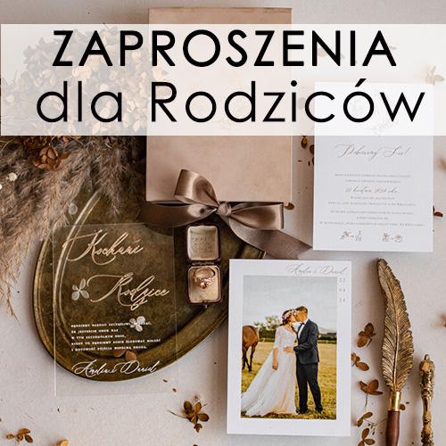 Luksusowe Zaproszenia dla Rodziców