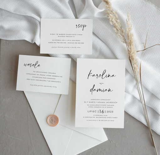  próbki zaproszeń próbki zaproszeń ślubnych minimalistyczne zaproszenia ślubne, proste zaproszenia na ślub i wesele, proste zaproszenia slubne