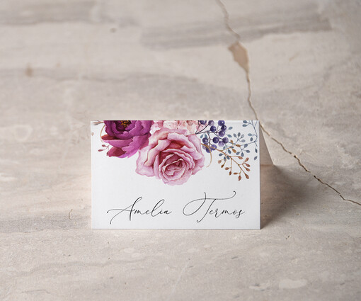  rustykalne karteczki ślubne winietki weselne, rustykalne ekologiczne