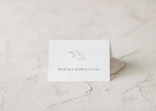  rustykalne delikatne ślubne winietki na stół weselny rustykalne  