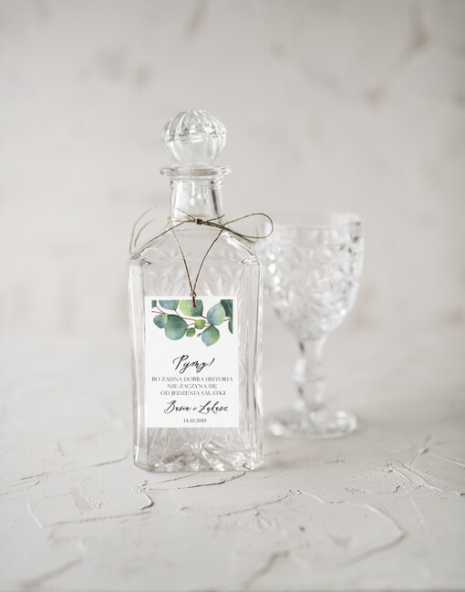  rustykalne zawieszki ślubne na butelki, rustyklane dużo treści do wyboru