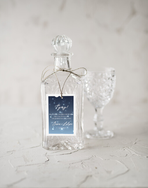  rustykalne ślubne zawieszki na alkohole, rustykalne śmieszne treści