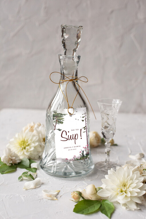  rustykalne etykieta na wódkę weselną rustyklane dużo treści do wyboru zawieszka na nalewkę weselną 