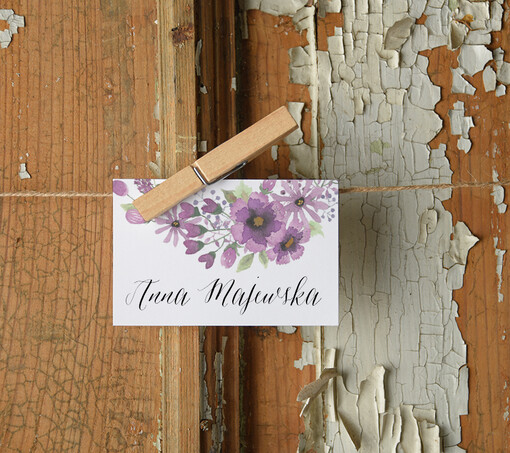  Boho/etno/pióra eleganckie winietki na stół weselny wizytówki ślubne