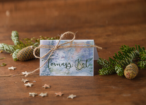  Boho/etno/pióra usadzenie gości na weselu winietki